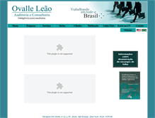 Tablet Screenshot of ovalleleao.com.br